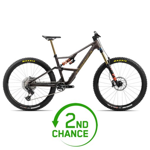 Produktbild von Orbea OCCAM LT M-TEAM - 29&quot; Carbon Mountainbike - 2024 - Cosmic Carbon View - Metallic Olive Green (gloss) - B-Ware