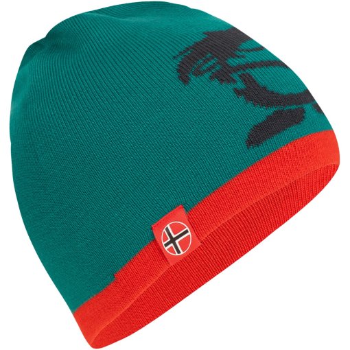 Photo produit de Trollkids Bonnet Enfant - Troll - Dark Cyan/Chili Red/Black
