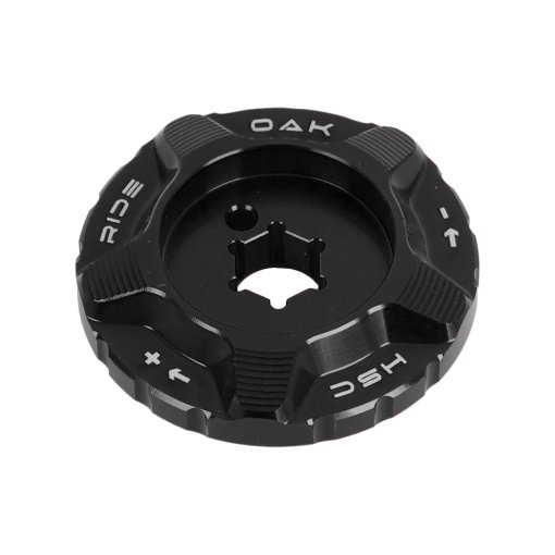 Photo produit de OAK Components Capuchon HSC pour fourches à suspension Fox 34 / 36 / 38 / 40 - noir