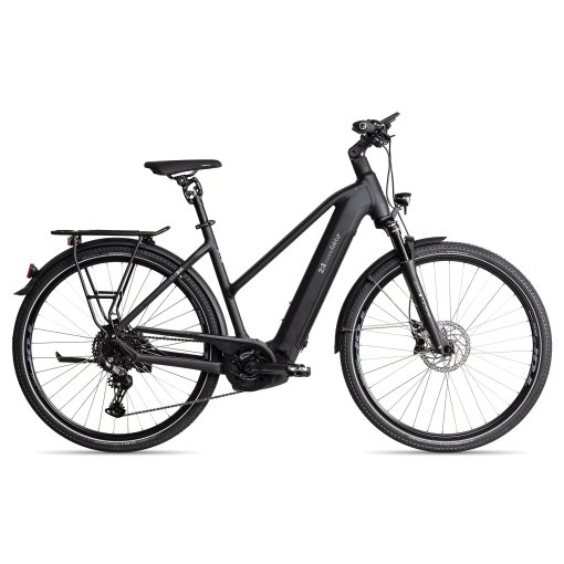 Immagine prodotto da 2R Manufaktur Bici Elettrica Trekking - ELX 11 - Trapez - 2025 - black matt / brushed silver
