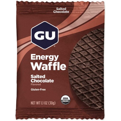 Productfoto van GU Energy Waffles - Koolhydraatstroopwafel - Houdbaarheidsdatum 01.01.2027 - 16x30g