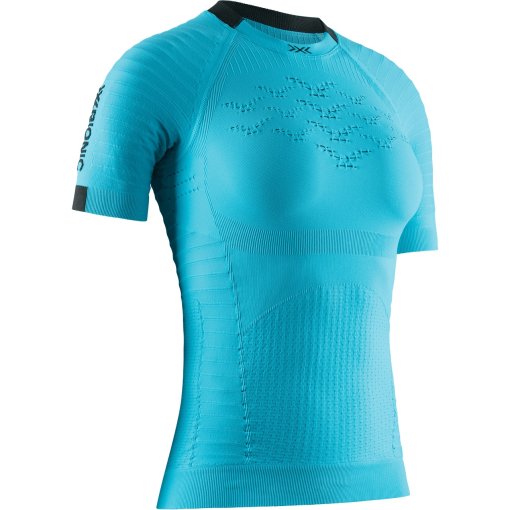 Foto de X-Bionic Camiseta de Correr Mujer - Effektor 4D - effektor turquoise/opal black
