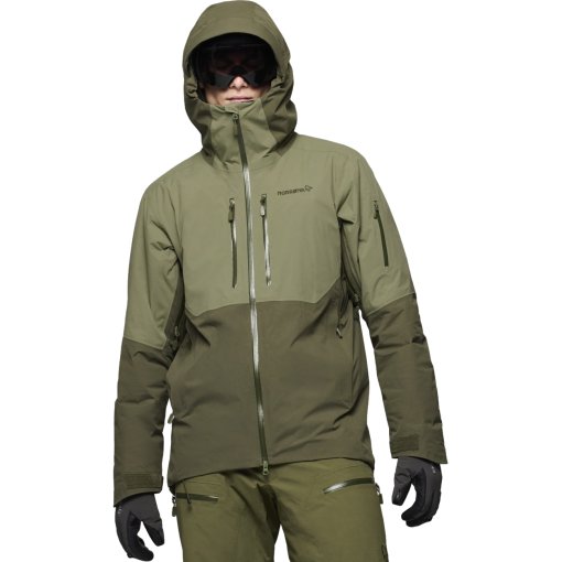 Produktbild von Norrona lofoten Gore-Tex thermo80 Jacke Herren - Olive Night/Deep Lichen Green