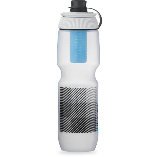Foto de Hydrapak Botella - Breakaway + Filter Cap - 880ml - charcoal/silver/blue