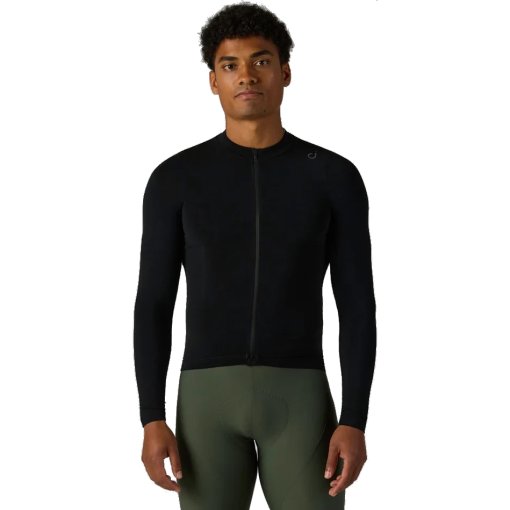 Picture of Velocio LUXE Merino Long Sleeve Jersey Men - Black