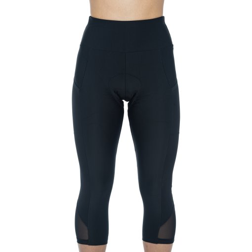 Foto de CUBE Malla Cropped Mujer - ROAD/XC - negro
