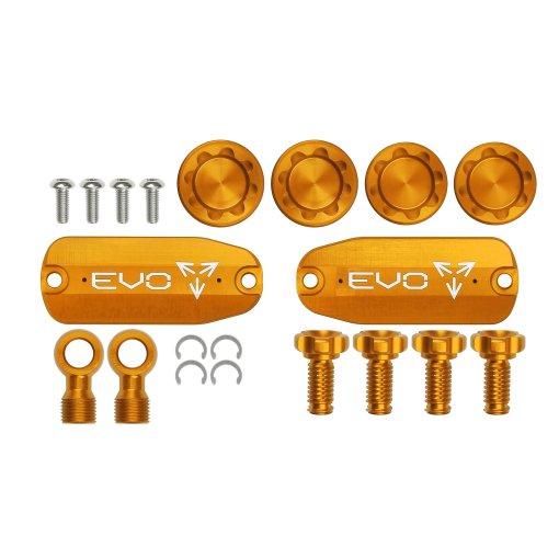 Foto de Hope Custom Kit para frenos de disco Tech 4 Evo TR4 | 1 par - naranja