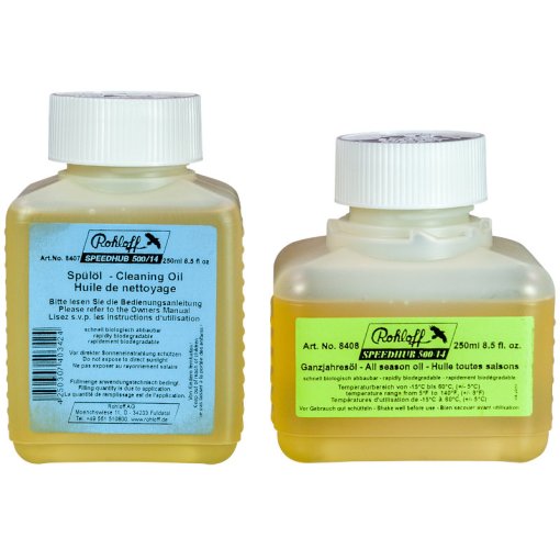 Produktbild von Rohloff Speedhub Oil 500/14 - 125ml Ganzjahresöl | 250ml Spülöl