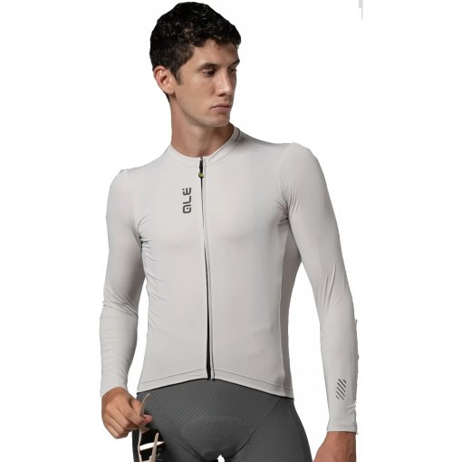 Produktbild von Alé PRAGMA Color Block Langarm-Trikot Herren - stone