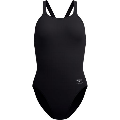 Produktbild von Speedo Solid Leaderback Badeanzug Damen - black