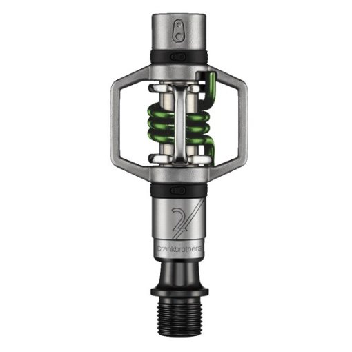 Foto de Crankbrothers EggBeater 2 Pedal - silver/green