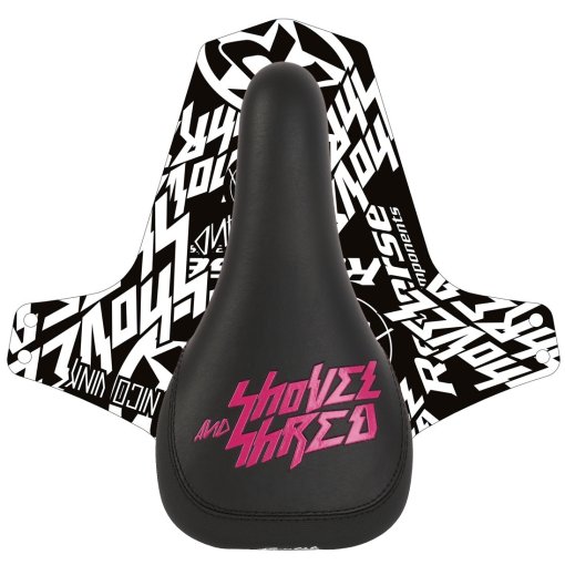 Foto de Reverse Components Nico Vink Shovel and Shred Sillín - black / candy / white