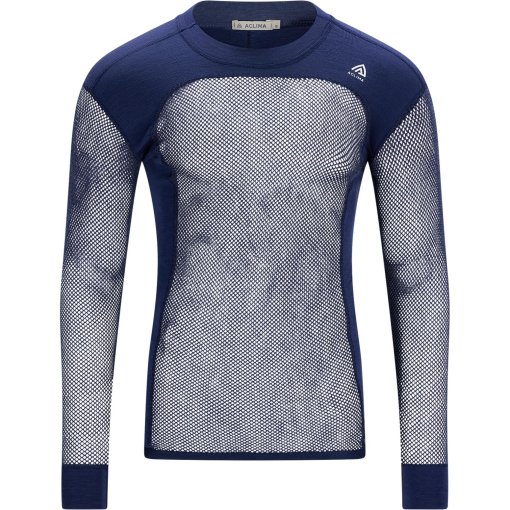 Picture of Aclima WoolNet Original Crewneck Longsleeve Men - navy blazer