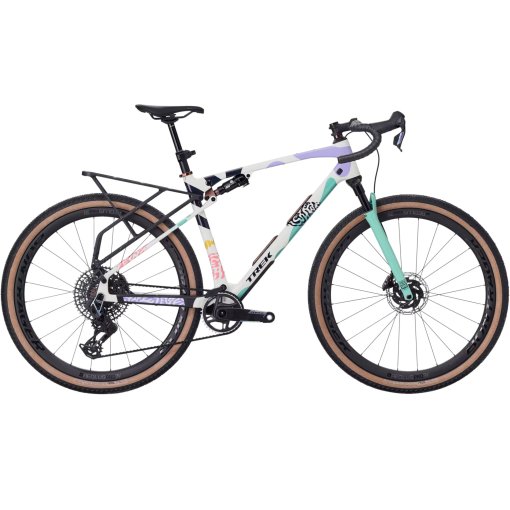 Produktbild von Trek CheckOUT SL 7 AXS - Carbon Gravel Bike - 2026 - Era White / Blue Sage