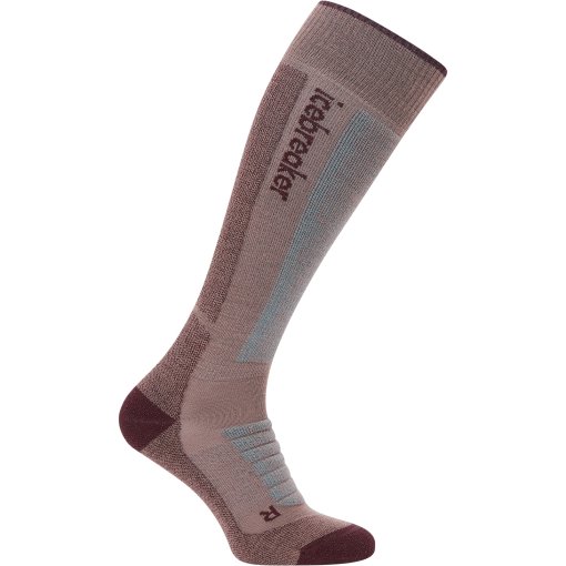 Foto de Icebreaker Calcetines Altos Mujer - Merino Ski+ Medium - Summit/Java/Hydro