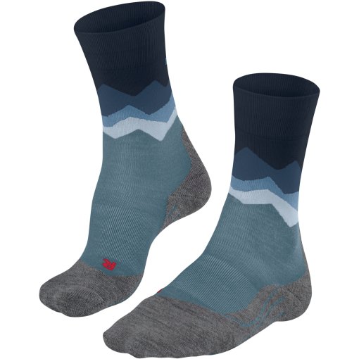 Slika izdelka Falke TK2 Explore Crest trekking nogavice za moške - blue steel 6958