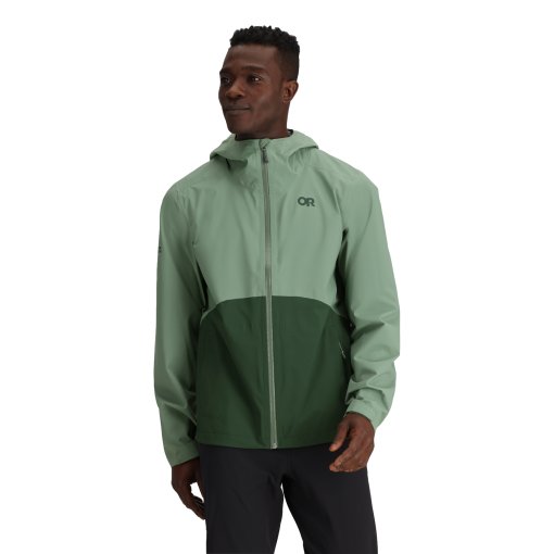 Foto de Outdoor Research Chaqueta Impermeable Elástico Hombre - Stratoburst - balsam/grove