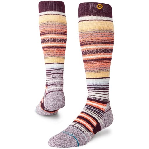 Foto de Stance Calcetines Unisex - Curren Snow - wine