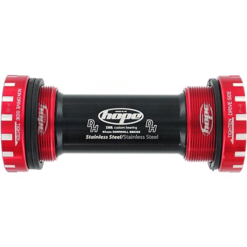 Foto de Hope Bottom Bracket Cups DH 83mm Stainless Steel - BSA-83-24 - red