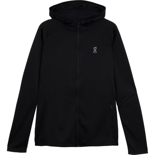 Foto de On Chaqueta Running Mujer - Climate Zip Hoodie - Negro