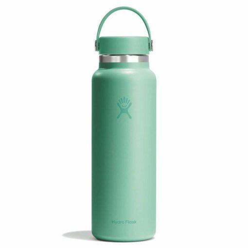 Picture of Hydro Flask 40oz Wide Mouth Insulated Bottle + Flex Cap - 1182 ml - Mermaid Green