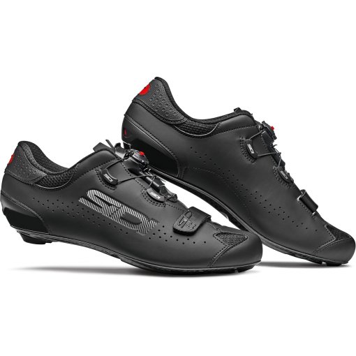 Sidi Ergo 5 Carbon Mega Road Shoes - matt black | BIKE24