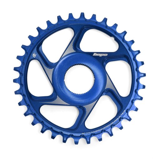 Produktbild von Hope R22 E-Bike Kettenblatt | Direct Mount | für Shimano - blau