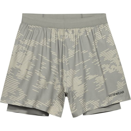 Productfoto van GOREWEAR Concurve 5 Inch Electro 2in1 Korte broeken Heren - crushed_lab gray / tech beige BFBG