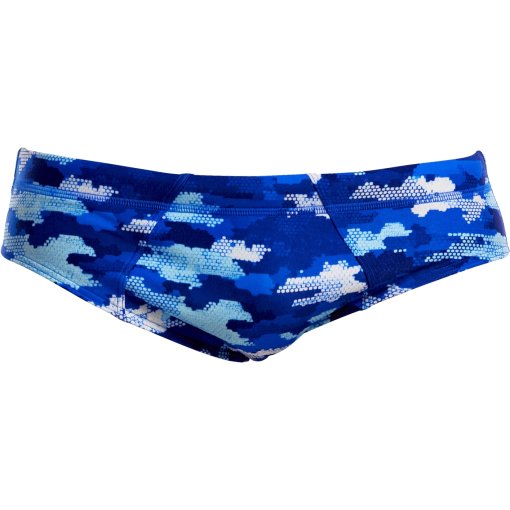 Foto de Funky Trunks Seamed Eco Bañador para hombres - Clean Marine