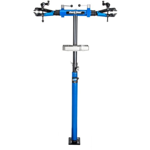 Kuva: Park Tool PRS-2.4-2 kaksivartinen korjausteline, jossa on 100-3D Micro Adjust -kiinnityskynsi - ilman pohjalevyä
