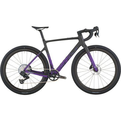 Photo produit de SCOTT Vélo Gravel - ADDICT GRAVEL 20 - 2026 - carbon black / indigo purple
