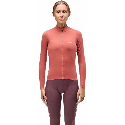 Picture of PEdALED E. Longsleeve Jersey Women - Marsala W7WJSEL