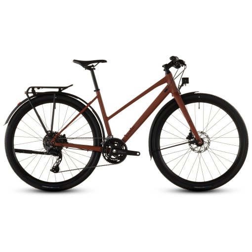 Foto de CUBE Bicicleta Urbana Fitness - NULANE Race FE - Trapeze - 2026 - amber / black