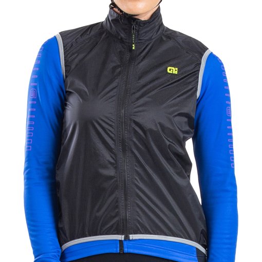 Foto de Alé Chaleco Impermeable Mujer - KLIMATIK E. - negro