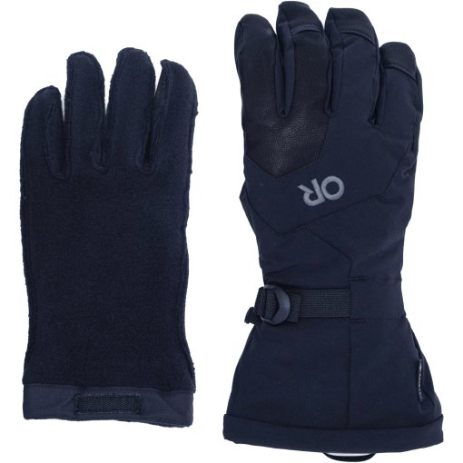 Photo produit de Outdoor Research Arete Modular GORE-TEX Gants à doigts entiers pour hommes - black