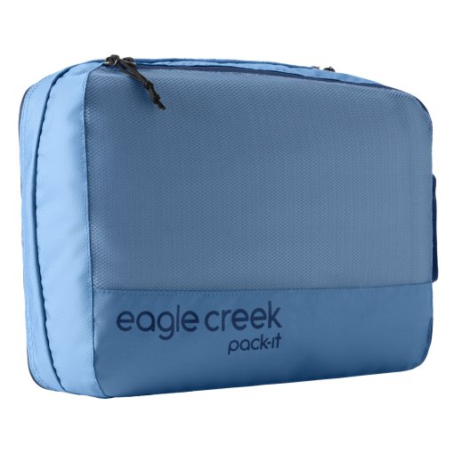Produktbild von Eagle Creek Pack-It™ Reveal Clean/Dirty Cube M - Packtasche - blue dawn