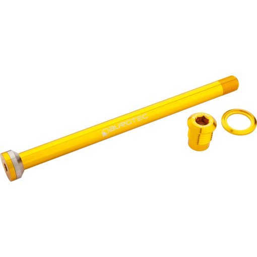 Produktbild von Burgtec Steckachse - hinten | 12x148mm Boost | 173mm | für Canyon - burgtec bullion gold