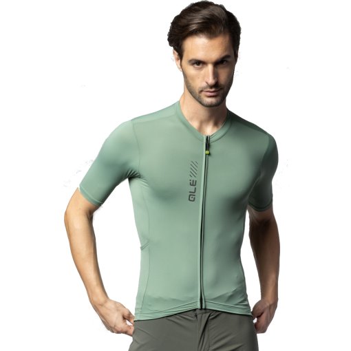 Foto de Alé Maillot de Manga Corta Hombre - PRAGMA Color Block Off Road - army green