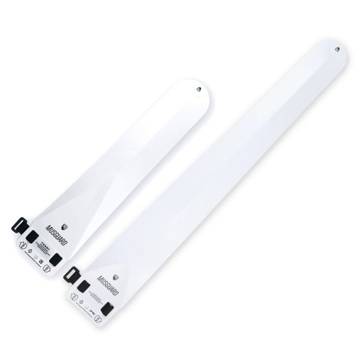 Foto de Musguard Juego de Guardabarros - Original Mudguards - blanco