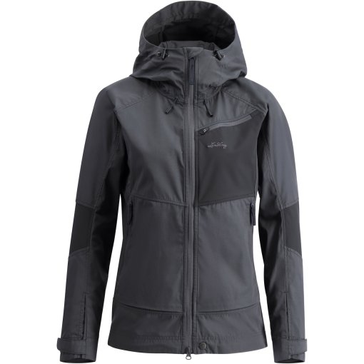 Foto de Lundhags Chaqueta Híbrida Stretch Mujer - Tived - Granite/Charcoal 11737