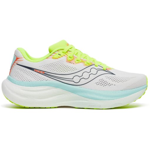 Produktbild von Saucony Ride 19 Laufschuhe Damen - white/splash