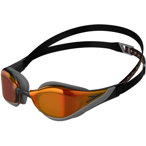 Produktbild von Speedo Fastskin Pure Focus Mirror Schwimmbrille - black/orangegold