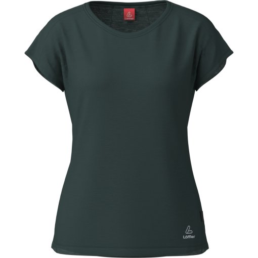 Produktbild von Löffler Merino-Tencel™ Loose T-Shirt Damen - forest 365