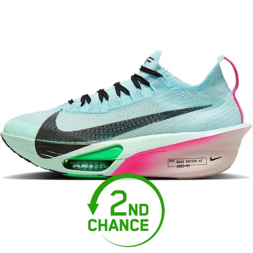Produktbild von Nike Air Zoom Alphafly 3 Straßenlaufschuhe Damen - glacier blue/mint foam/green show/black FD8315-400 - B-Ware