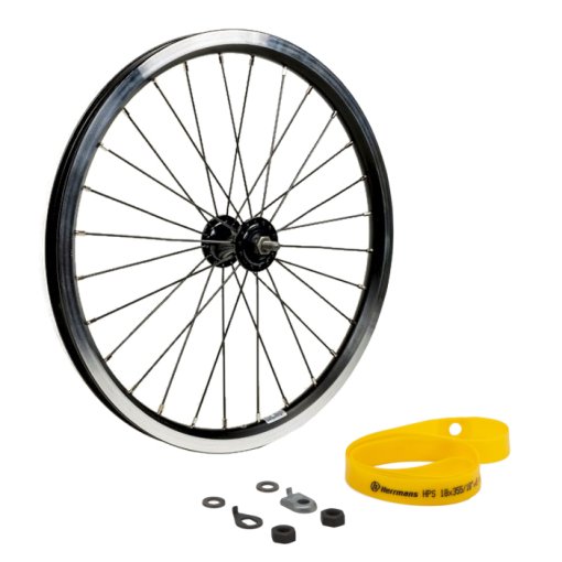 Immagine prodotto da Brompton 16&quot; Ruota Anteriore Allacciatura Radiale - nero