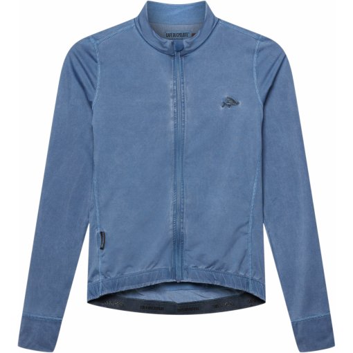 Foto de Café du Cycliste Maillot de Manga Larga Hombre - Charlie - cold dye/navy