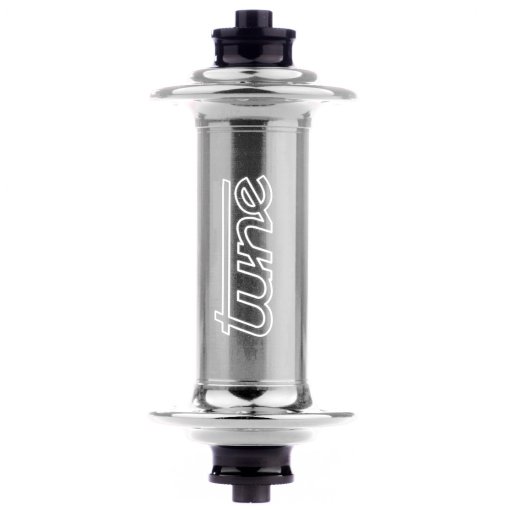 Produktbild von Tune Mig Vorderradnabe - Standard Lager | QR - 24-Loch - silber