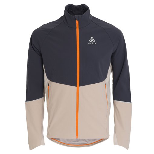 Produktbild von Odlo Engvik Langlaufjacke Herren - silver cloud - india ink