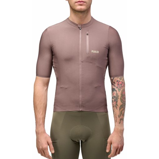 Photo produit de PEdALED Maillot Manches Courtes Homme - Odyssey - Dark Purple