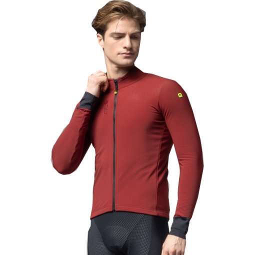Foto de Alé Chaqueta Ciclismo Hombre - PRAGMA Fondo 3.0 - ruby red